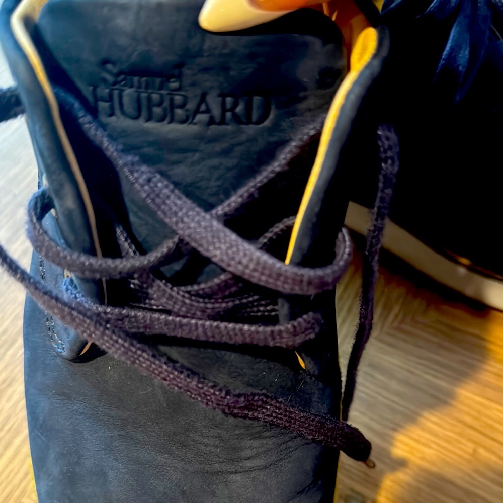 Samuel Hubbard Navy Blue Shoes